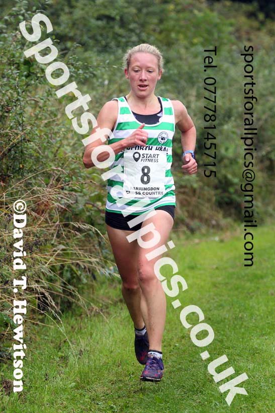 Senior Womens relay, 2021 Farringdon Open Cross Country, Sunderland . Photo: David T. Hewitson/Sports for All Pics